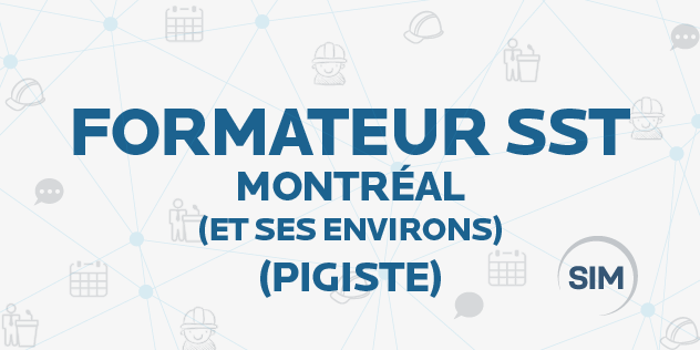 Formateur(trice) SST (Région de Montréal et ses environs)